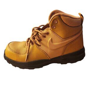 Nike Manoa LTR Wheat Black Casual Sneakers Boots Kids Size 4Y BQ5372 700